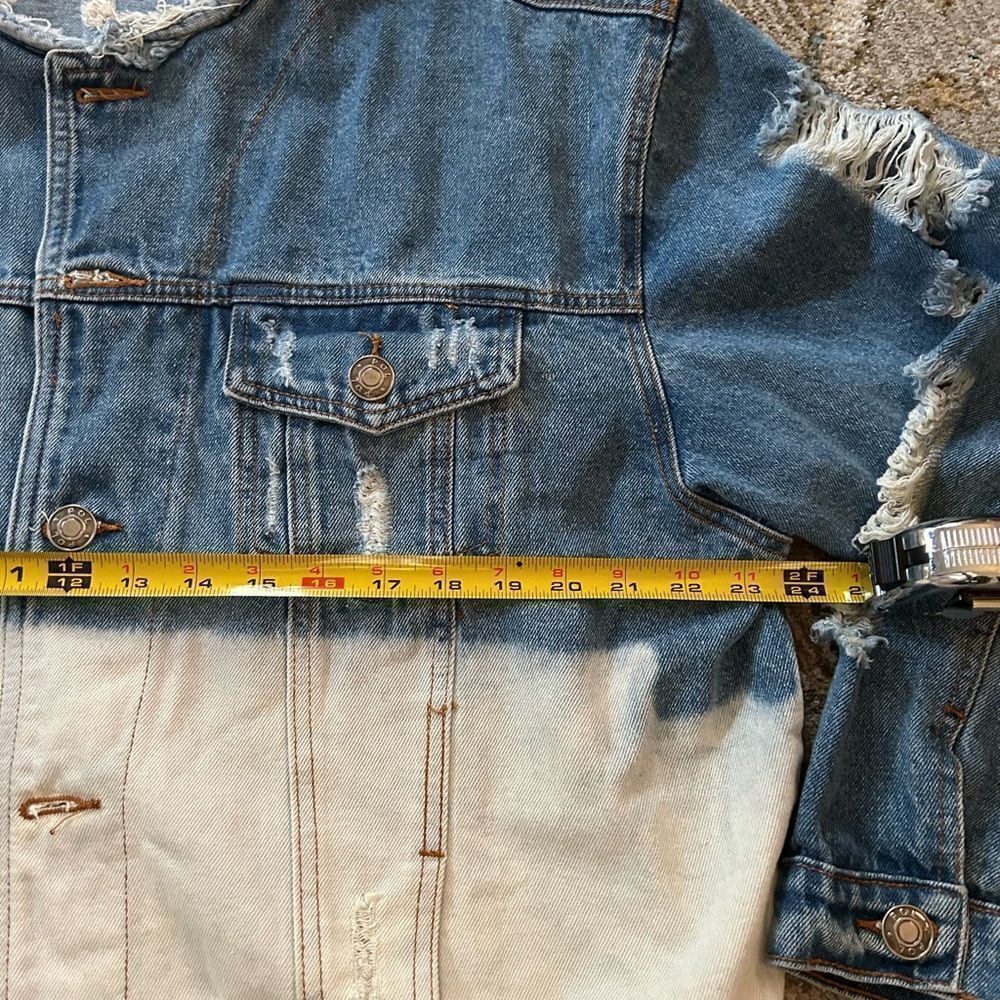 POL Frayed Denim Jacket - Picture 6 of 7